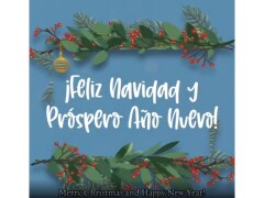 Feliz Navidad y Próspero Año Nuevo! graphic