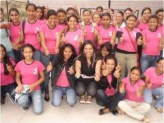 Students at the Reyes Irene Valenzuela School for Girls